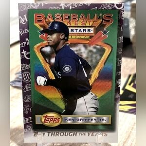 2021 Topps Series 1 Through the Years Insert KEN GRIFFEY JR - Seattle Mariners